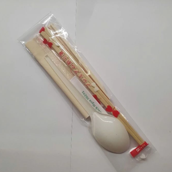 Bộ Đũa Muỗng Tăm Giấy Giá Rẻ